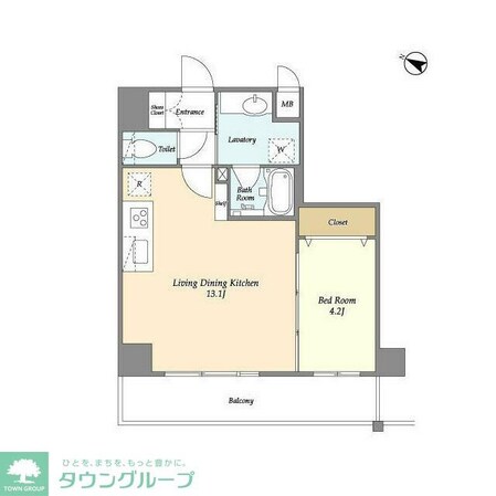 CASSIA藤沢本町 の物件間取画像